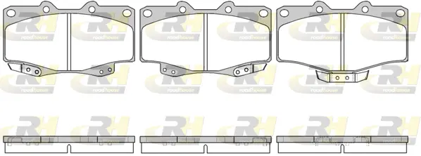 Brake Pad Set, disc brake (2315.04)