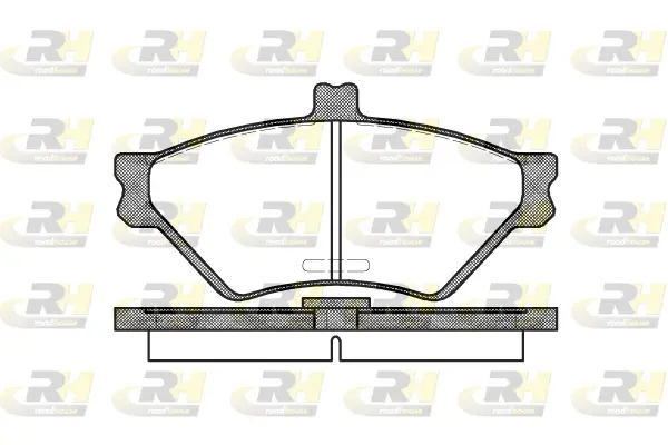 Brake Pad Set, disc brake (2574.00)