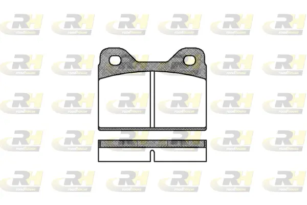 Brake Pad Set, disc brake (2073.00)