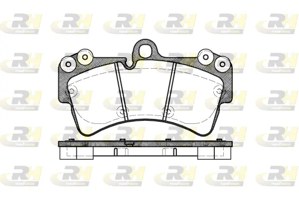 Brake Pad Set, disc brake (2995.00)