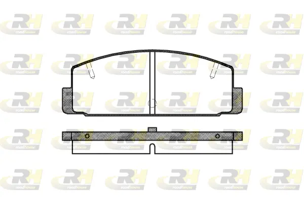 Brake Pad Set, disc brake (2179.10)