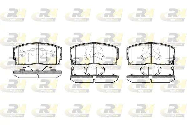 Brake Pad Set, disc brake (2254.12)