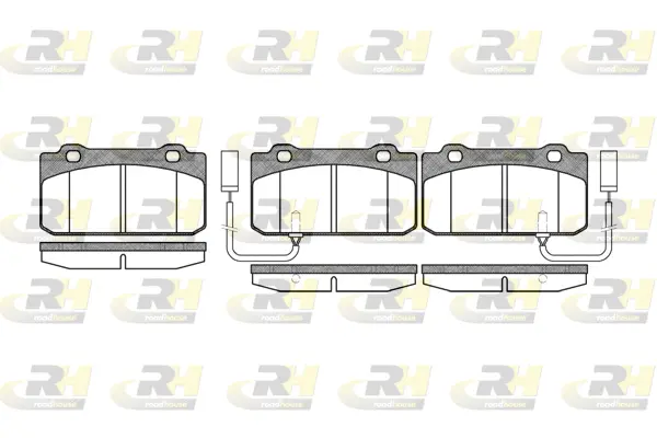 Brake Pad Set, disc brake (2210.12)