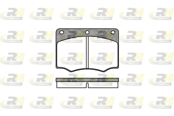 Brake Pad Set, disc brake (2064.00)