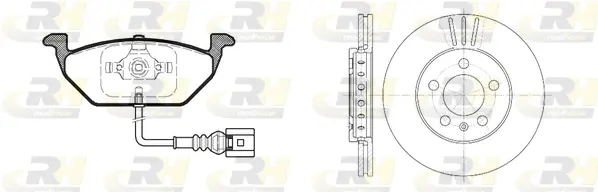 Brake Kit, disc brake (8633.10)