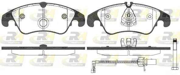 Brake Pad Set, disc brake (21304.31)