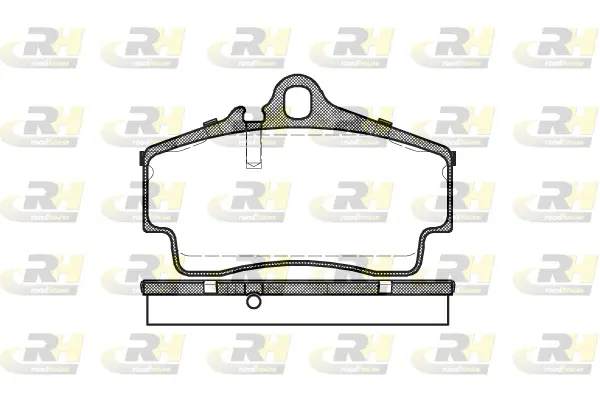 Brake Pad Set, disc brake (2654.00)