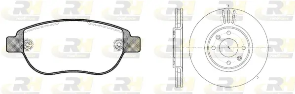 Brake Kit, disc brake (8841.00)