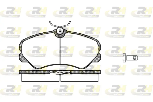 Brake Pad Set, disc brake (2261.00)