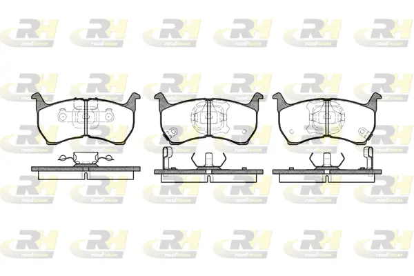 Brake Pad Set, disc brake (2164.02)
