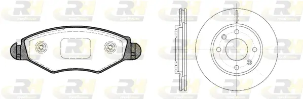 Brake Kit, disc brake (8643.03)