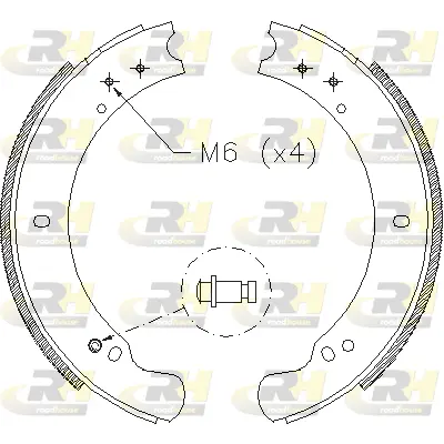 Brake Shoe (4162.00)