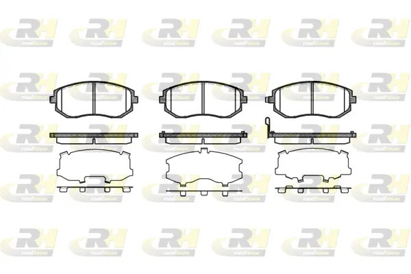 Brake Pad Set, disc brake (2951.11)