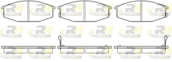 Brake Pad Set, disc brake (2115.02)