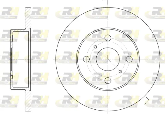 Brake Disc (6114.00)