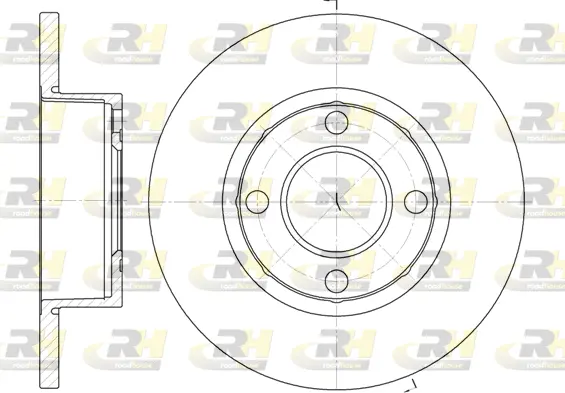 Brake Disc (6173.00)