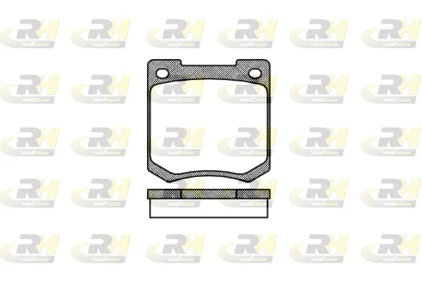Brake Pad Set, disc brake (2040.00)