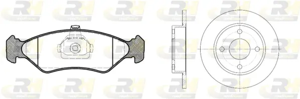 Brake Kit, disc brake (8285.01)