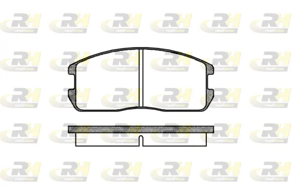 Brake Pad Set, disc brake (2175.00)