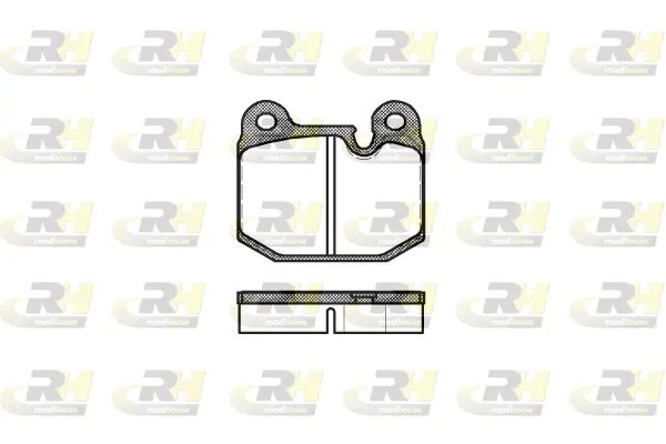 Brake Pad Set, disc brake (2014.10)