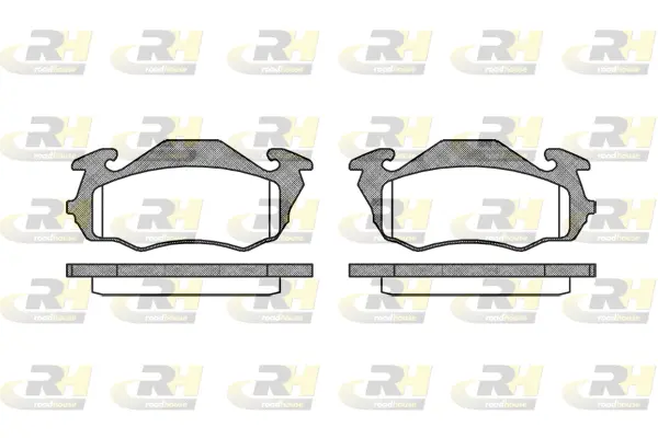 Brake Pad Set, disc brake (2623.00)