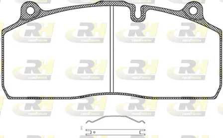 Brake Pad Set, disc brake (JSX 21316.00)