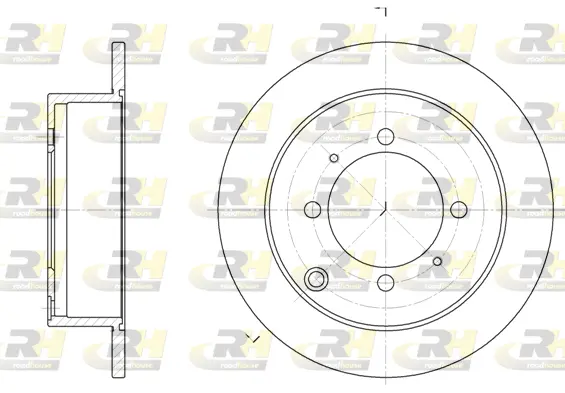 Brake Disc (6838.00)