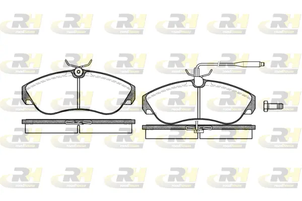 Brake Pad Set, disc brake (2487.02)