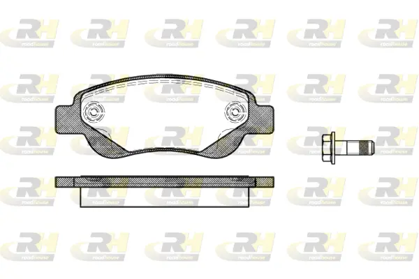 Brake Pad Set, disc brake (21177.00)