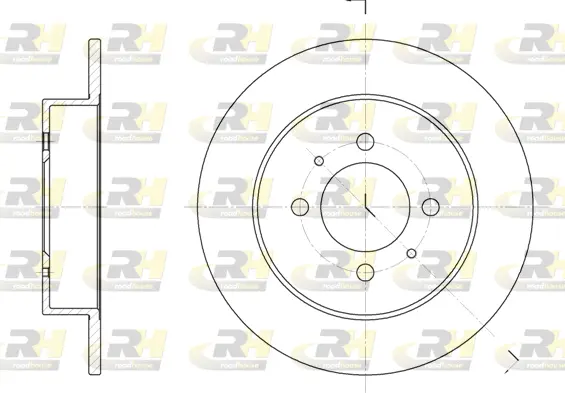 Brake Disc (6531.00)