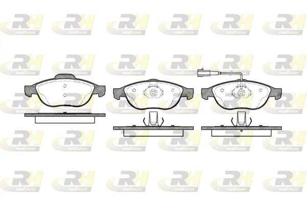 Brake Pad Set, disc brake (2660.11)