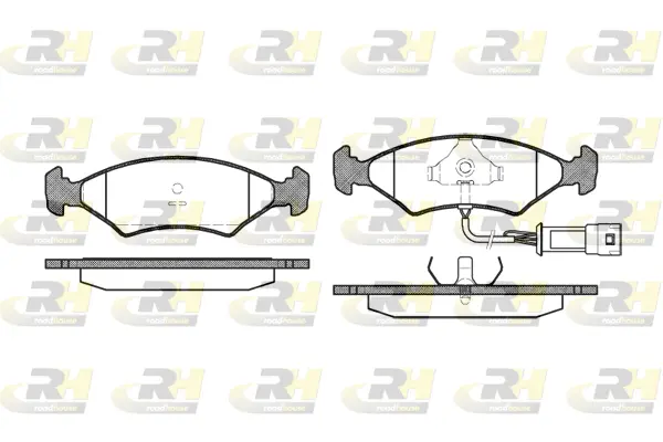 Brake Pad Set, disc brake (2119.32)
