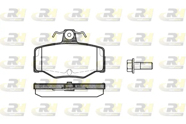 Brake Pad Set, disc brake (2343.00)