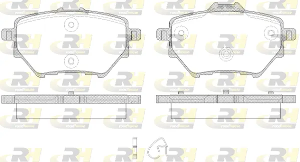Brake Pad Set, disc brake (21562.00)