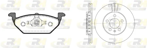 Brake Kit, disc brake (8633.07)