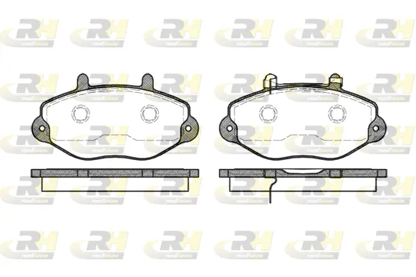 Brake Pad Set, disc brake (2392.02)