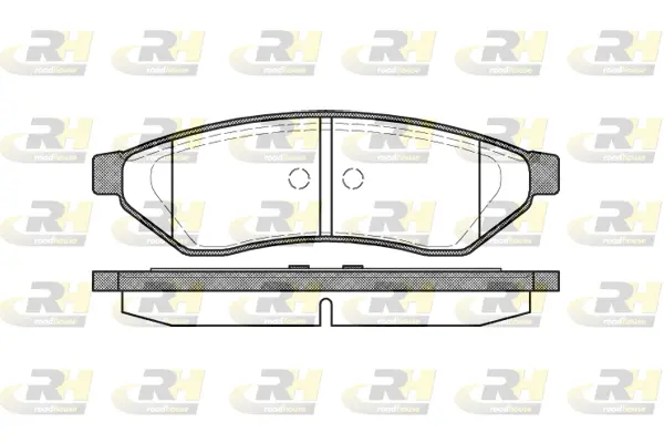 Brake Pad Set, disc brake (21049.00)