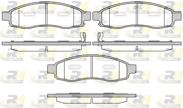 Brake Pad Set, disc brake (21094.32)