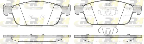 Brake Pad Set, disc brake (21510.10)