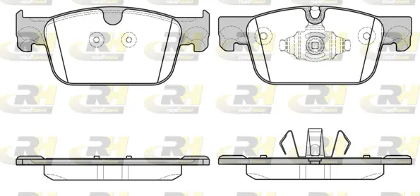Brake Pad Set, disc brake (21692.10)