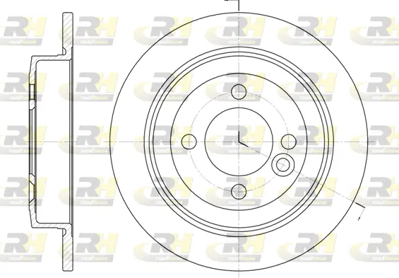 Brake Disc (6629.00)