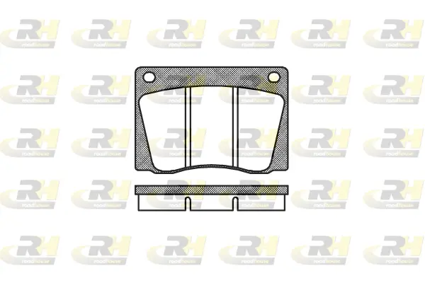 Brake Pad Set, disc brake (2037.00)