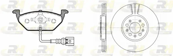 Brake Kit, disc brake (8633.08)