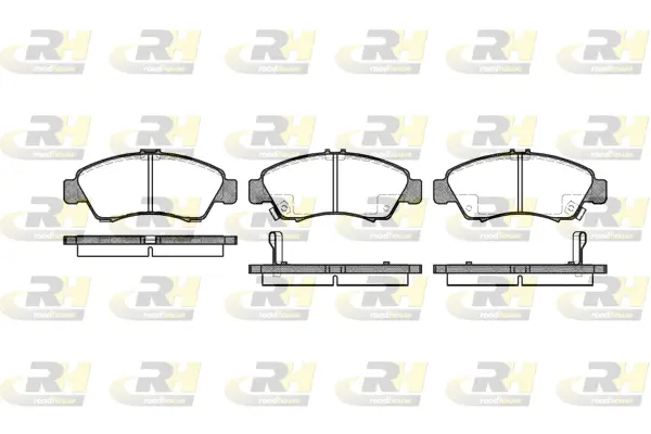 Brake Pad Set, disc brake (2419.02)