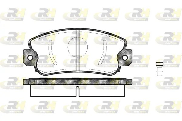 Brake Pad Set, disc brake (2372.02)