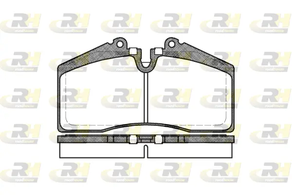 Brake Pad Set, disc brake (2288.00)