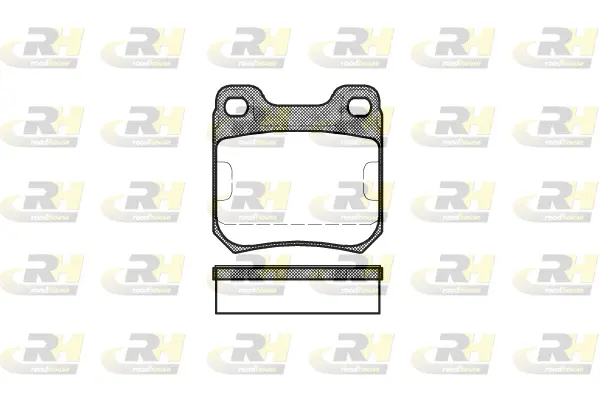 Brake Pad Set, disc brake (2239.40)