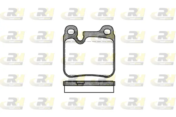 Brake Pad Set, disc brake (2374.00)