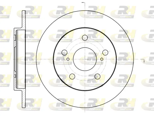 Brake Disc (61074.00)
