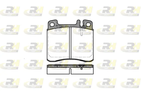 Brake Pad Set, disc brake (2408.00)
